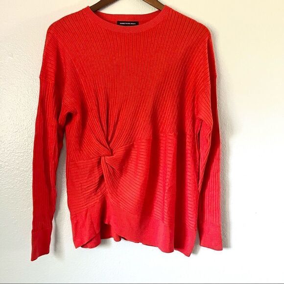 NWT Something Navy Knit Sweater Size S - Picture 1 of 6